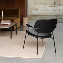 Classic lounge chair / foam / powder-coated...