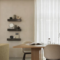 Wall-mounted shelf / minimalist / stone...