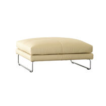 Contemporary ottoman / fabric / steel /...