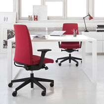 Contemporary office armchair / fabric /...