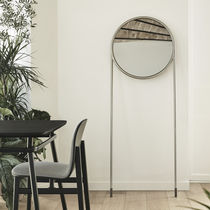 Free-standing mirror / contemporary / round...