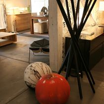 Original design pouf / polyurethane / green...