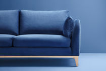 Contemporary sofa / fabric / 2-person /...