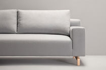 Contemporary sofa / fabric / 3-seater /...