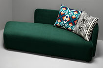 Contemporary daybed / fabric / indoor