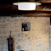 Traditional ceiling light / round / copper...