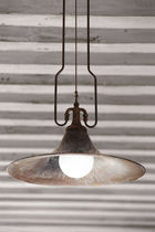 Pendant lamp / traditional / brass / copper