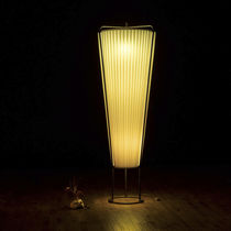 Floor-standing lamp / traditional / brass...