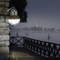 Traditional wall light / outdoor / stainless...