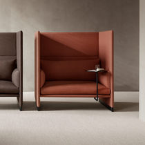 Contemporary upholstered bench / fabric...