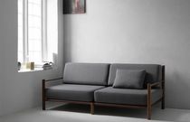 Contemporary sofa / anthracite / fabric...