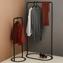 Contemporary clothes rack / metal