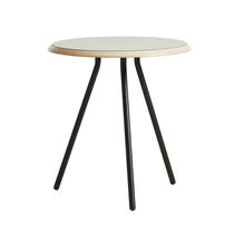 Contemporary side table / oak / laminate...