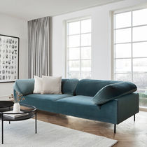Modular sofa / corner / contemporary / fabric