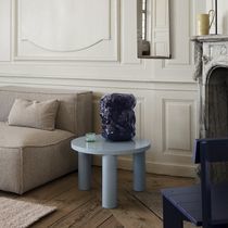 Contemporary side table / lacquered MDF...