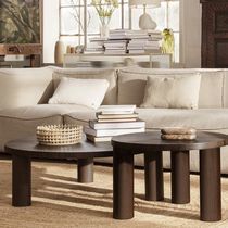 Contemporary coffee table / oak / MDF /...