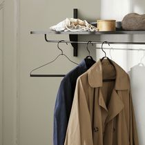 Wall-mounted shelf / contemporary / oak...