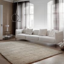 Contemporary rug / plain / cotton / viscose