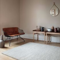 Contemporary rug / plain / cotton / New...