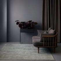 Contemporary rug / plain / New Zealand wool...