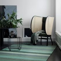Contemporary rug / striped / cotton / New...