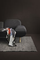 Contemporary rug / striped / New Zealand...