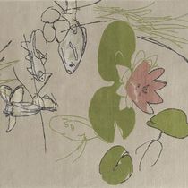 Contemporary rug / patterned / silk / Tibetan...