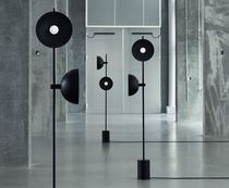 Floor-standing lamp / metal / contemporary...