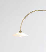 Floor-standing lamp / steel / contemporary