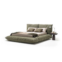 Double bed / contemporary / upholstered...