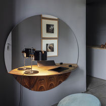 Wall-mounted mirror / contemporary / round...
