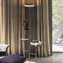 Floor-standing lamp / metal / contemporary...