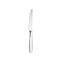 Table knife with métal handle