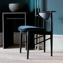 Scandinavian design dining chair / upholstered...