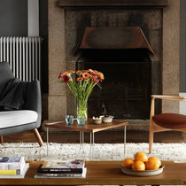 Scandinavian design coffee table / walnut...
