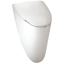 Wall-mounted urinal / ceramic