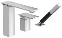 Shower mixer tap / for bathtubs / deck mounted...