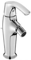 Bidet mixer tap / countertop / chromed metal...