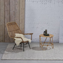 Contemporary rug / geometric pattern / wool...