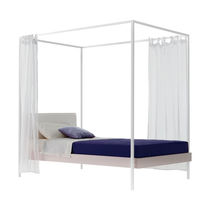 Canopy bed / double / contemporary / with...