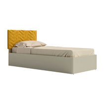 Single bed / contemporary / upholstered...