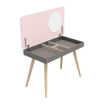Wooden desk / contemporary / with storage...