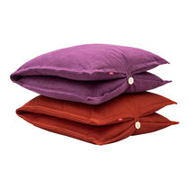 Floor cushion / rectangular / plain / fabric
