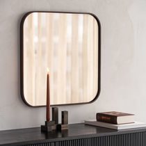 Wall-mounted mirror / contemporary / square...