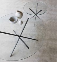 Minimalist design coffee table / glass /...
