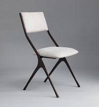 Contemporary dining chair / upholstered...