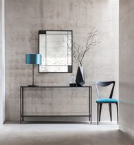 Contemporary sideboard table / glass / rectangular...