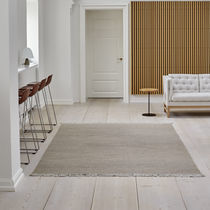 Contemporary rug / plain / wool / rectangular