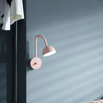 Contemporary wall light / brass / steel...