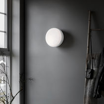 Contemporary wall light / glass / LED /...